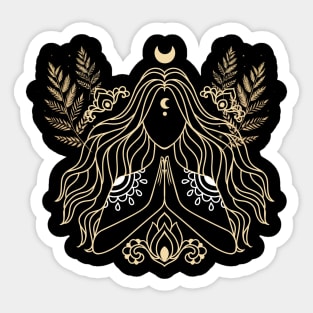 dark academia - witchy dark academia Sticker